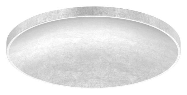 Gewölbte Schale Ø 33,7x2,0mm, H: 6mm, roh, V4A