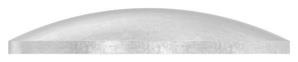 Gewölbte Schale Ø 42,4x2,0mm, H: 7mm, roh, V4A