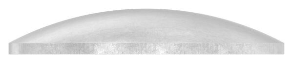 Gewölbte Schale Ø 48,3x2,0mm, H: 8mm, roh, V4A