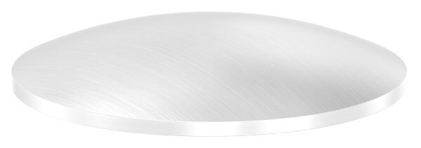 Gewölbte Schale Ø 52x2,0mm, H: 8mm, geschliffen, V2A