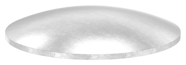 Gewölbte Schale Ø 60,3x2,0mm, H: 9mm, roh, V2A