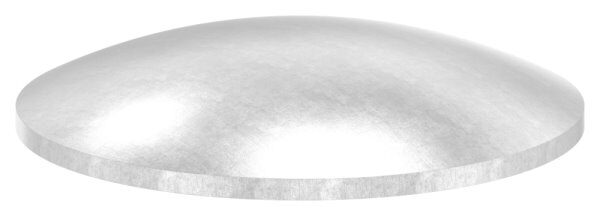 Gewölbte Schale Ø 70x2,5mm, H: 11,5mm, ungeschliffen, V2A