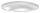 Gewölbte Schale Ø 76x2,5mm, H: 13mm, ungeschliffen, V2A