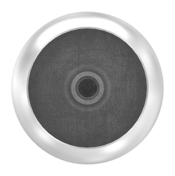 Rohrabschlusskugel -hohl- für 42,4mm Rohr, mit M8...