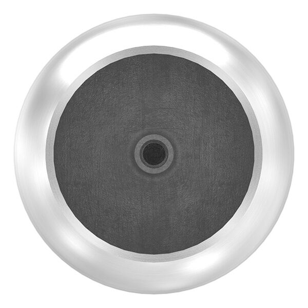 Rohrabschlusskugel -hohl- für 60,3mm Rohr, mit M8...