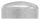 Klöpperboden 42,4x2,0mm, DIN 28011, ungeschliffen, V2A
