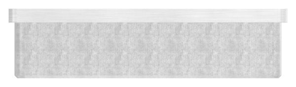 Einsteckkappe, für Quadratrohr 100x100x2,0mm, V4A