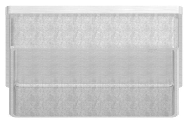 Einsteckkappe, für Quadratrohr 100x100x2,0mm, V4A
