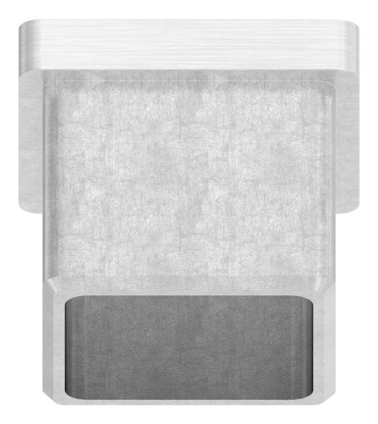Einsteckkappe, für Quadratrohr 30x30x2,0mm, V2A