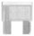 Einsteckkappe, für Rechteckrohr 50x40x2,0mm, V2A