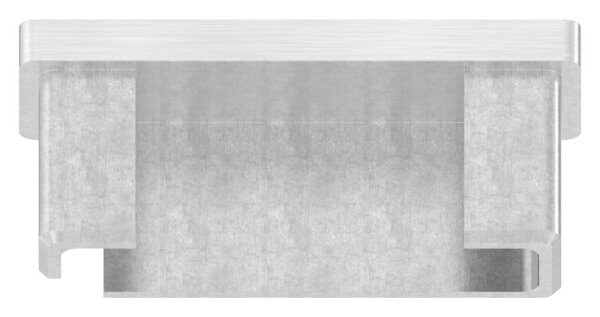 Einsteckkappe, für Rechteckrohr 60x20x2,0mm, V4A