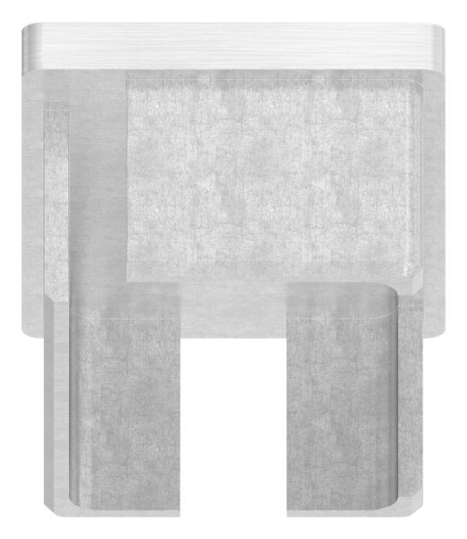 Einsteckkappe, für Rechteckrohr 60x40x2,0mm, V4A