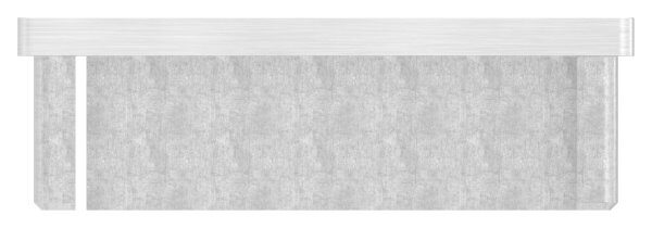 Einsteckkappe, für Rechteckrohr 80x40x2,0mm, V4A