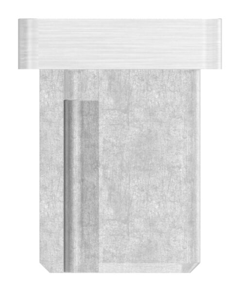Einsteckkappe, für Rechteckrohr 40x20x2,0mm, mit...