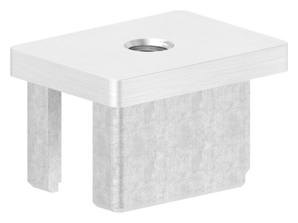 Einsteckkappe, für Rechteckrohr 40x30x2,0mm, mit...