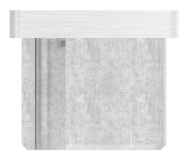 Einsteckkappe, für Rechteckrohr 50x30x2,0mm, mit...
