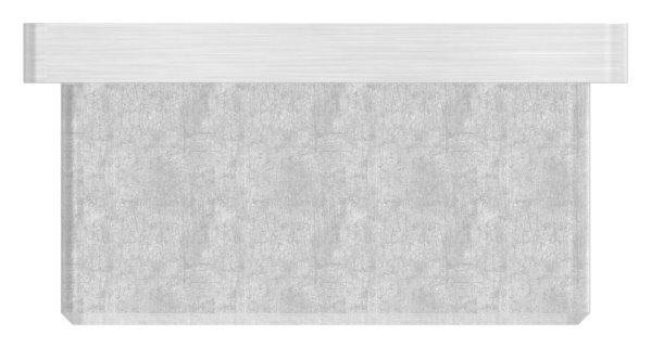 Einsteckkappe, für Quadratrohr 50x50x3,0mm, mit...