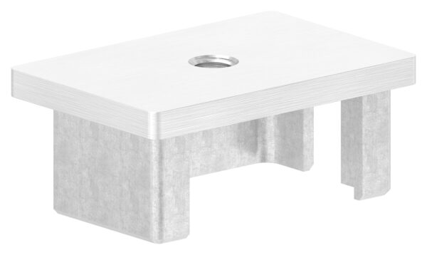 Einsteckkappe, für Rechteckrohr 60x40x3,0mm, mit...