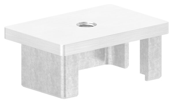 Einsteckkappe, für Rechteckrohr 60x40x2,0mm, mit...