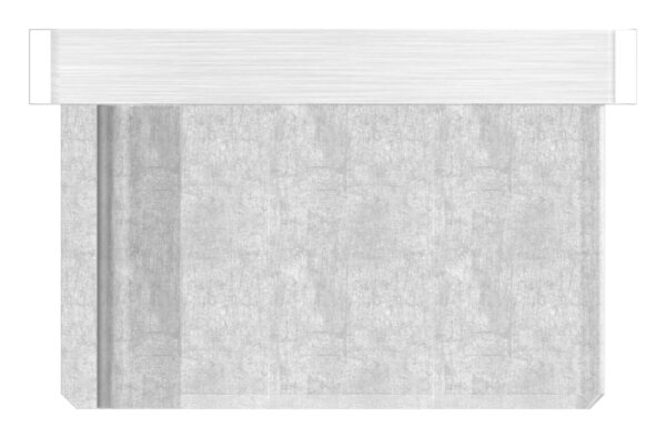 Einsteckkappe, für Rechteckrohr 60x40x2,0mm, mit...
