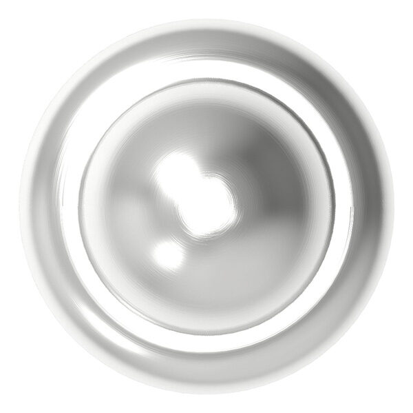 Zierabschlusskugel mit Bündchen, Ø 15mm, Bund: 20mm, für 12mm Rundmaterial, V2A