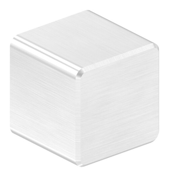 Endkappe für 12x12mm Vierkantrohr, flach, zum...