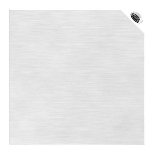 Würfel, 80x80mm, Innengewinde M8, V2A
