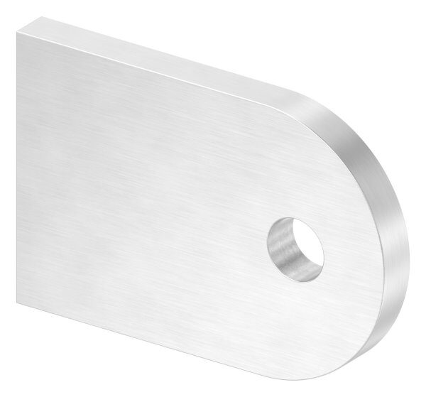 Anschweißlasche, 60x40x6mm, beidseitig geschliffen...
