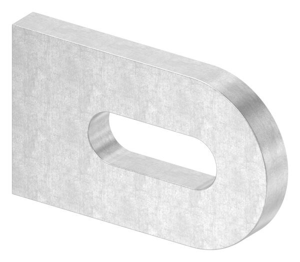 Anschweißlasche, 50x30x6mm, Oberfläche 3c...