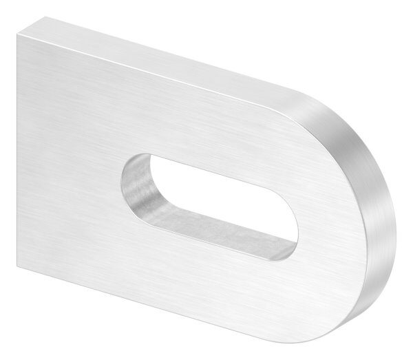 Anschweißlasche, 50x30x6mm, beidseitig geschliffen...