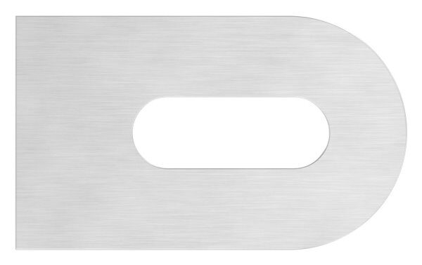 Anschweißlasche, 50x30x4mm, beidseitig geschliffen...