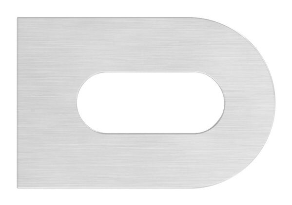 Anschweißlasche, 30x20x4mm, beidseitig geschliffen,...