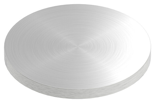 Ronde, Ø 100x8mm, mit Rundschliff, V2A