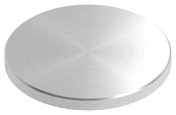 Ronde, Ø 100x8mm, mit Rundschliff und Fase, V2A