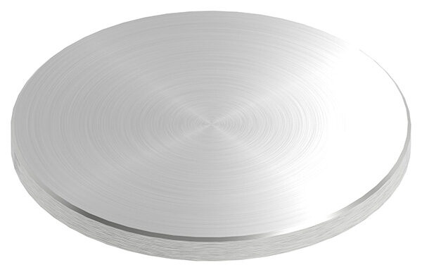 Ronde, Ø 120x8mm, mit Rundschliff und Fase, V2A