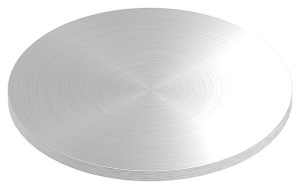 Ronde, Ø 140x6mm, mit Rundschliff, V2A