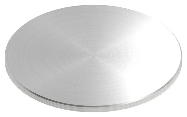 Ronde, Ø 150x6mm, mit Rundschliff und Fase, V2A