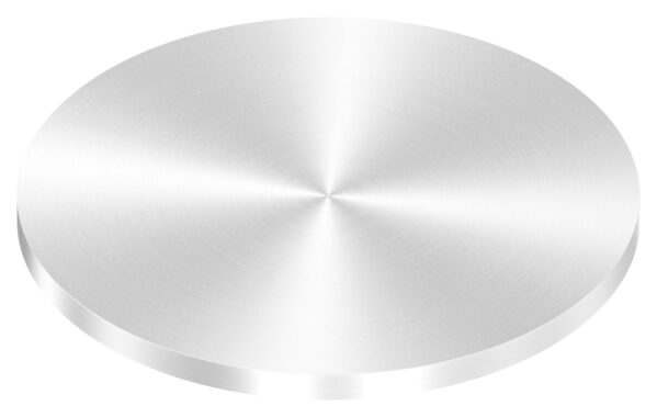 Ronde, Ø 200x10mm, mit Rundschliff, V2A