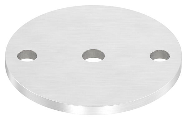 Ankerplatte, Ø 100x6mm, 2x11mm und 1x 12,5mm...