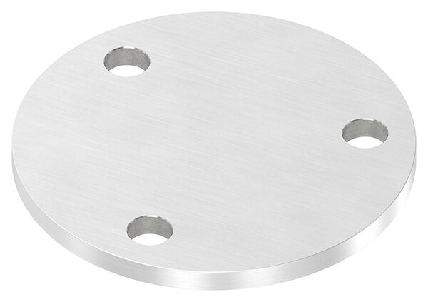 Ankerplatte, Ø 100x6mm, 3x 11mm Bohrung, mit...