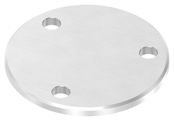 Ankerplatte, Ø 100x6mm, 3x 11mm Bohrung, mit...