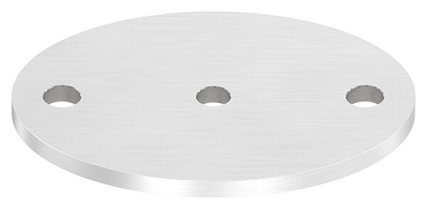 Ankerplatte, Ø 120x88x6mm, 2x 11mm und 1x10mm...