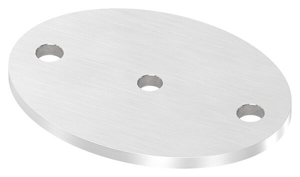 Ankerplatte, Ø 120x88x6mm, 2x 11mm und 1x10mm...