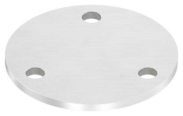 Ankerplatte, Ø 120x6mm, 3x 11mm Bohrung, mit...