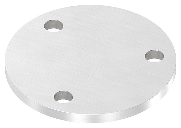 Ankerplatte, Ø 120x8mm, 3x 13mm Bohrung, mit...