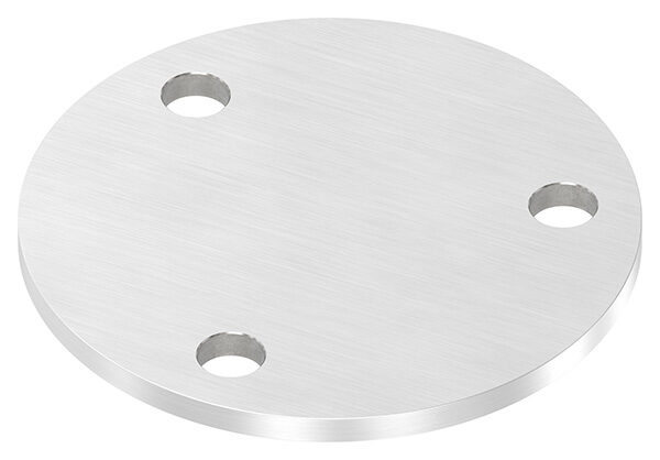 Ankerplatte, Ø 120x6mm, 3x 13mm Bohrung, mit...