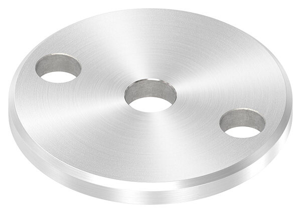 Ankerplatte, Ø 70x6mm, 2x11mm und 1x 12,5mm...