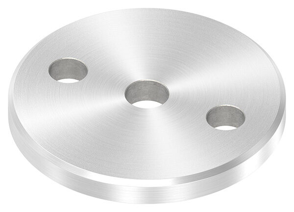 Ankerplatte, Ø 80x8mm, 2x11mm und 1x 12,5mm...