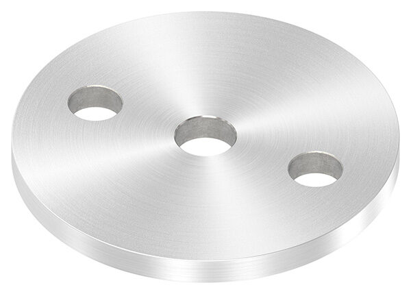 Ankerplatte, Ø 80x6mm, 2x11mm und 1x 12,5mm...