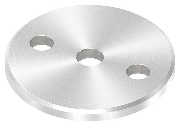 Ankerplatte, Ø 80x6mm, 2x11mm und 1x 12,5mm...